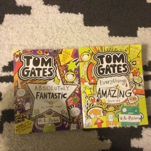 Two Tom gates books.
